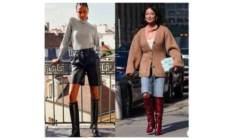 How to wear Bermuda shorts in winter