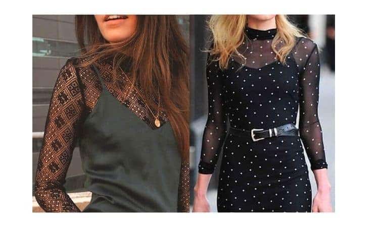 what to wear with camisole / cami top in winter