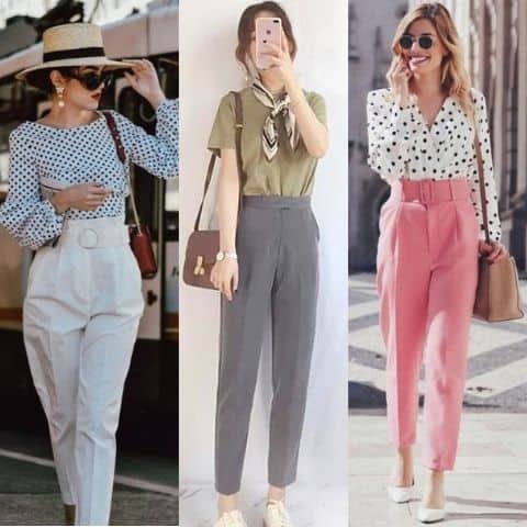 how to wear dress pants casually female