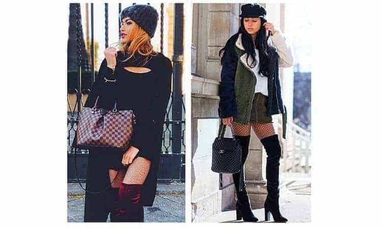 How to wear fishnet tights without looking trashy?