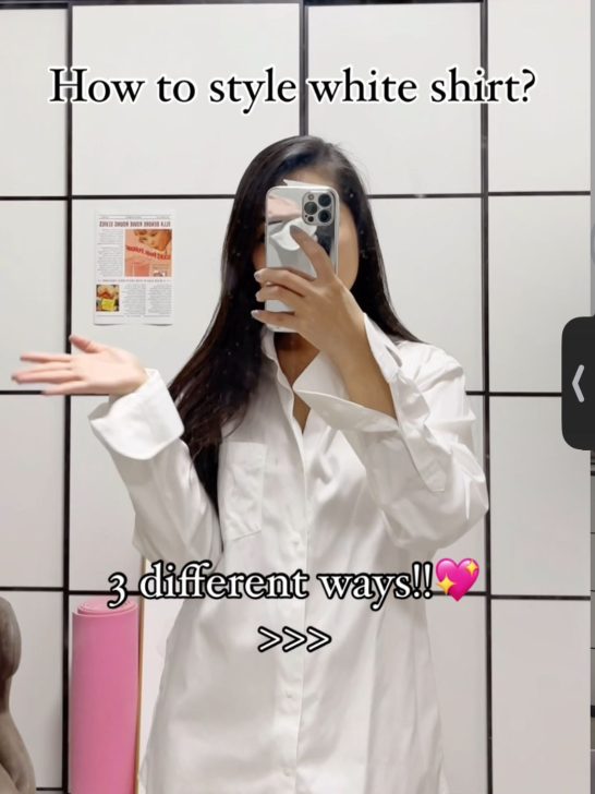 21 outfits to wear oversized shirts stylishly! *oddly specific tips!*❤️👇🏼