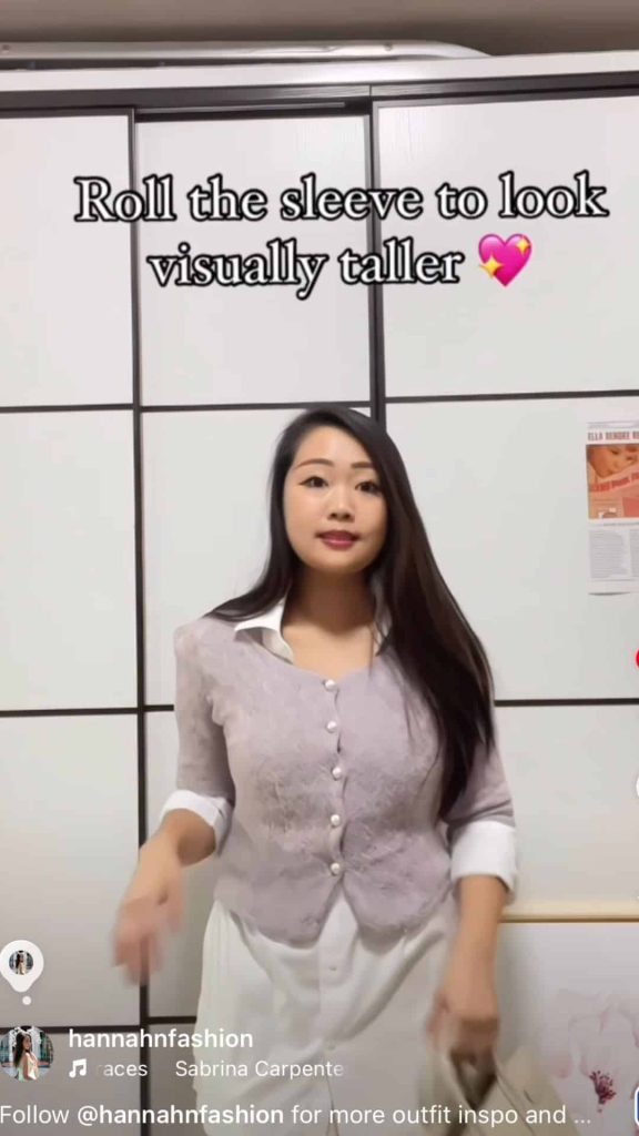 short cardigan and white 