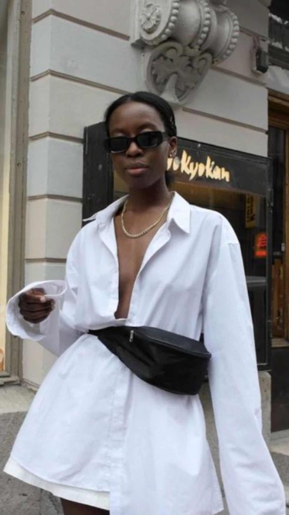 oversized shirt outfit