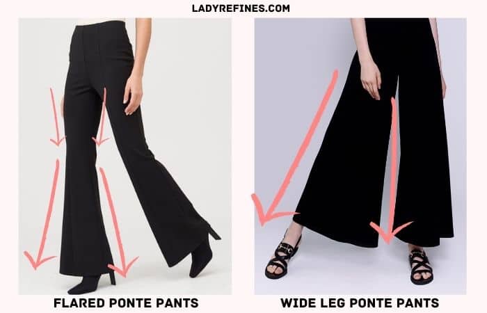 what to wear with ponte pants