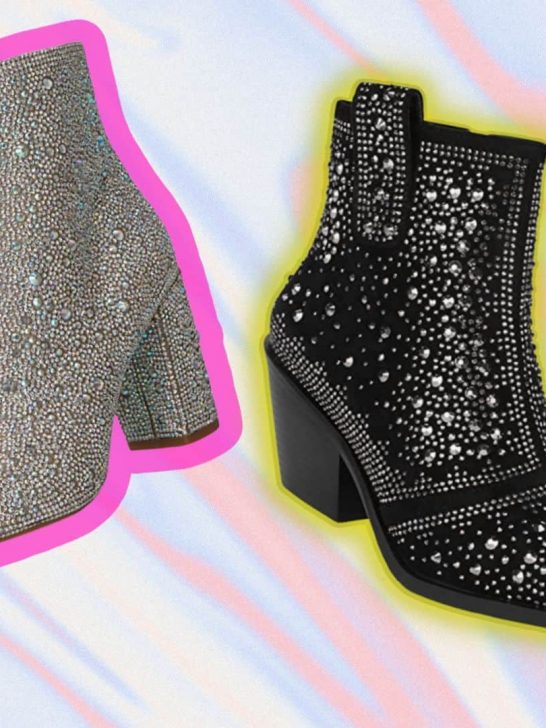 18 GLITTER BOOTS outfits 2025! How to wear rhinestone boots?