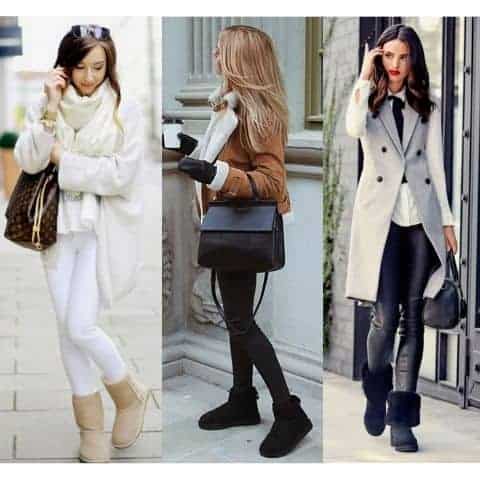 how to wear UGG boots, wear UGG boots with leggings