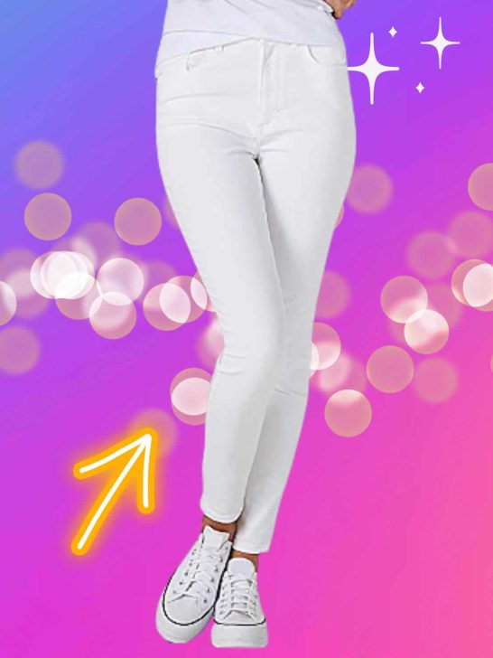 *2025*5 styling to wear white jeans with cellulite +1 secret tool!
