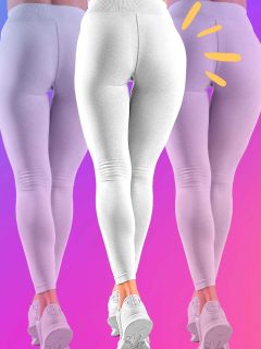 how to wear white leggings