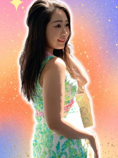 Lilly Pulitzer dress try on