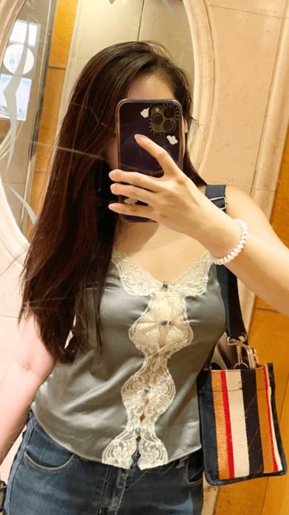 modern feminine style cami top