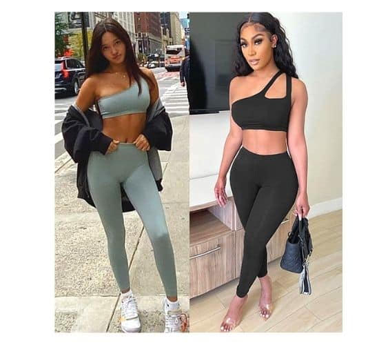 how to wear one-shoulder top , one shoulder top outfits