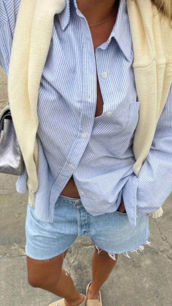 cardigan oversized shirt