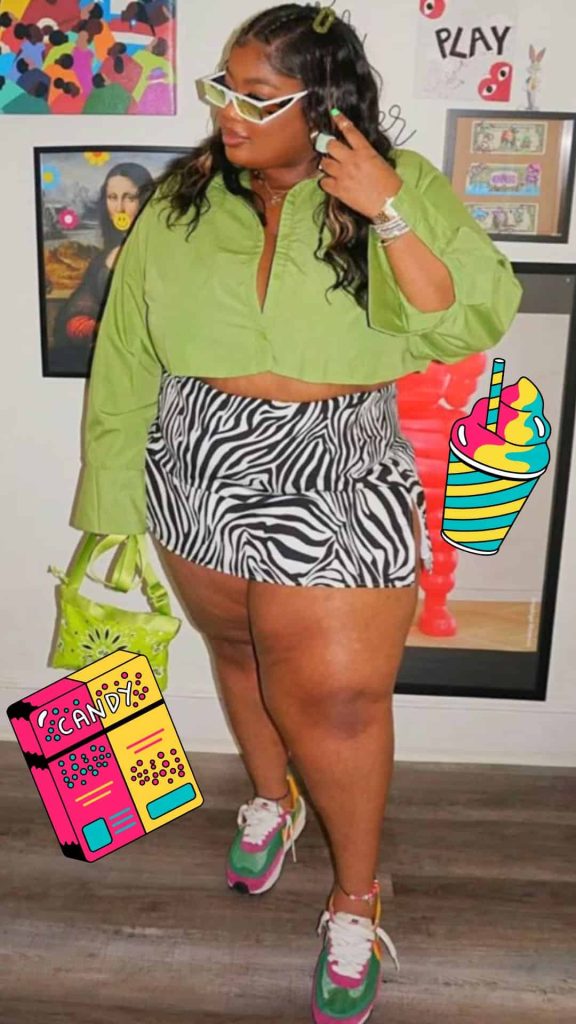 plus size black girl freaknik outfit ideas