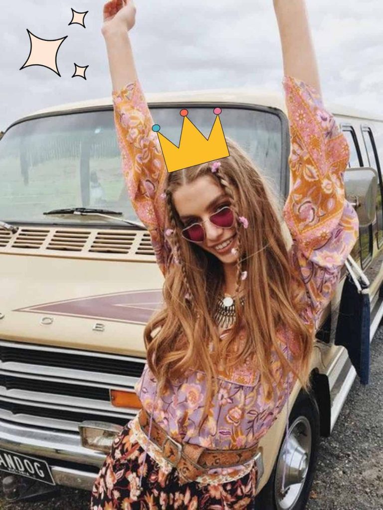 boho hippie sunglasses