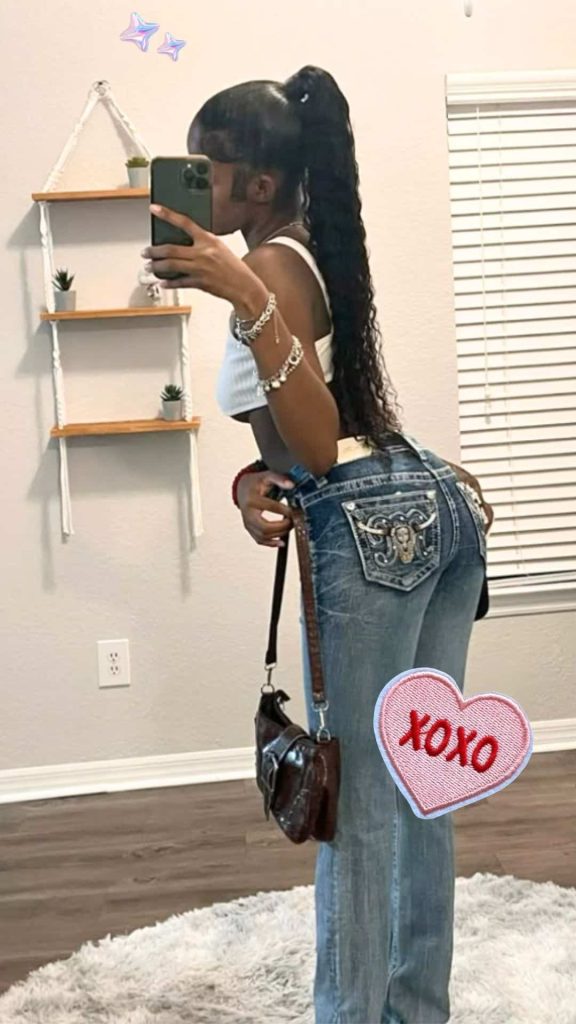 Rock Revival jeans outfit black girl