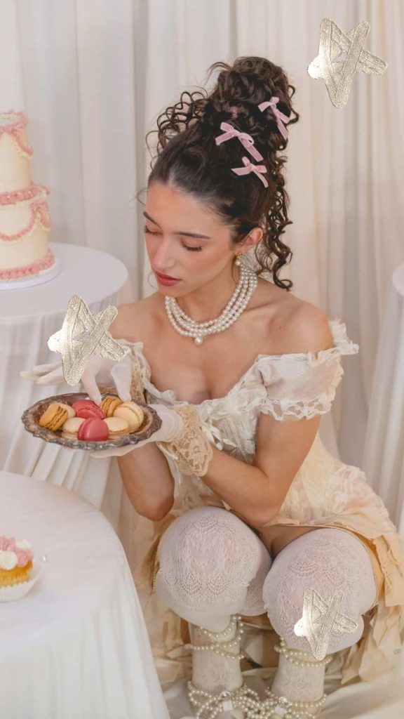 Rococo fashion style jewellry pearl necklace