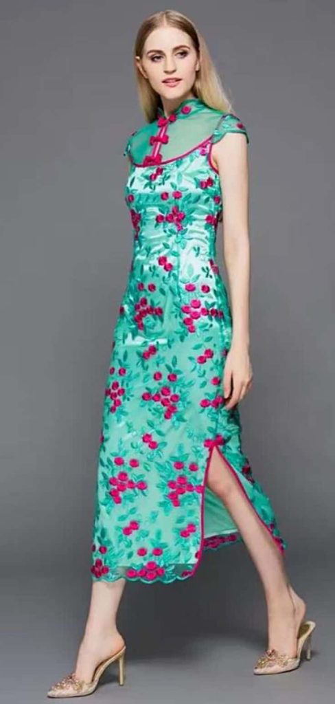 KITTEN heels qipao outfit