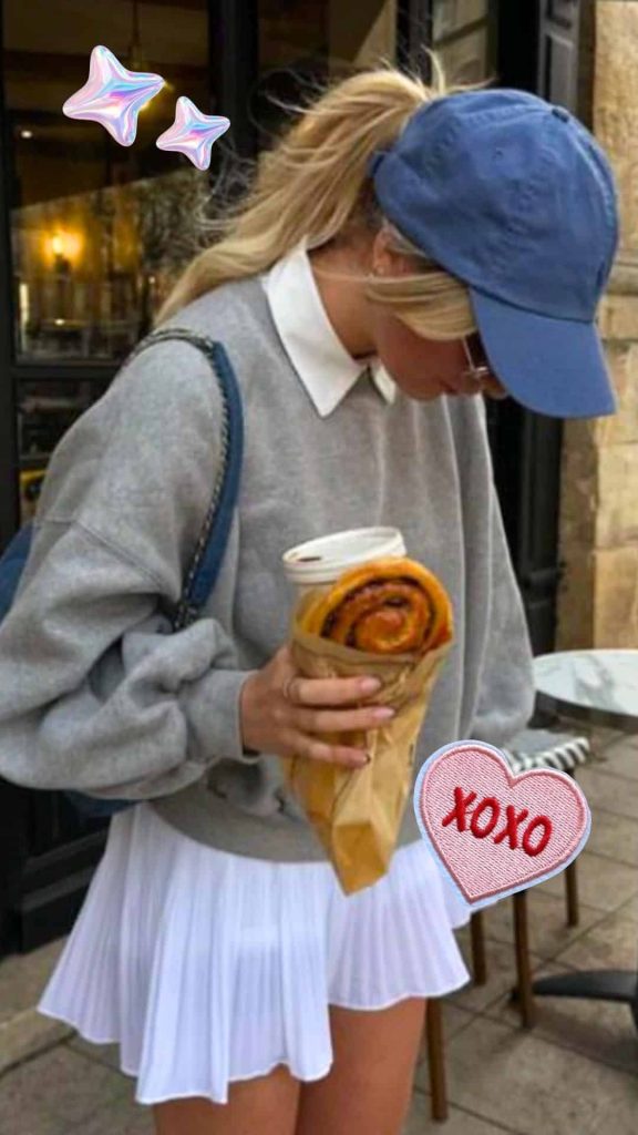 study date outfit cute preppy