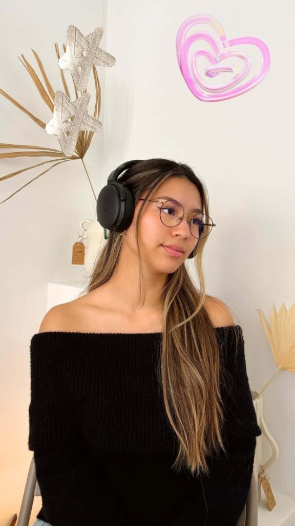 off-shoulder top study date outfit