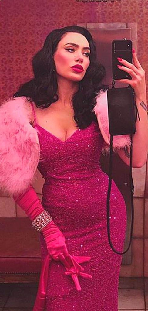 old hollywood glamour party pink 