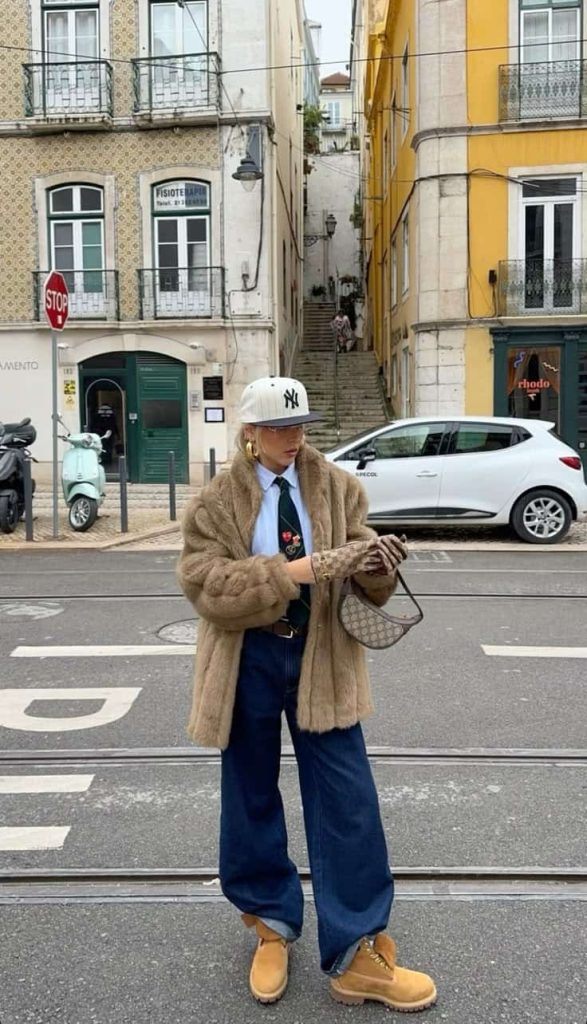 timberland boots outfit inspo