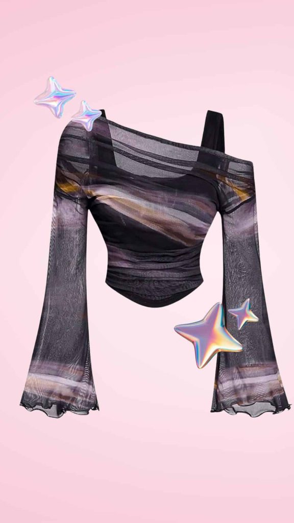 music fest mesh top outfit ideas