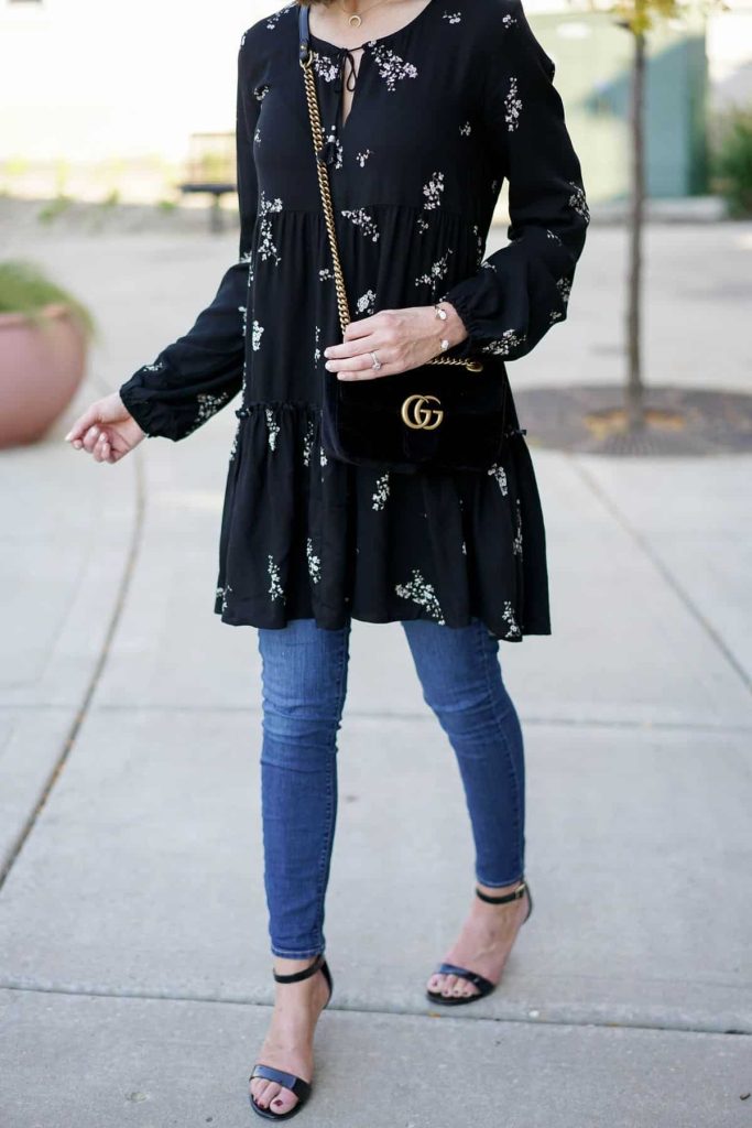 TUNIC DRESS with jeans