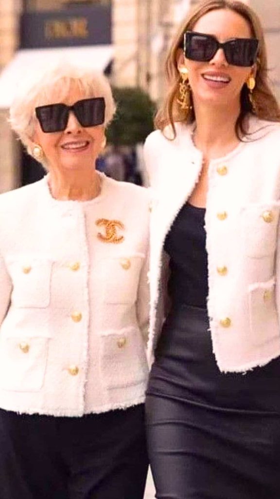 white tweed coat outfit ideas