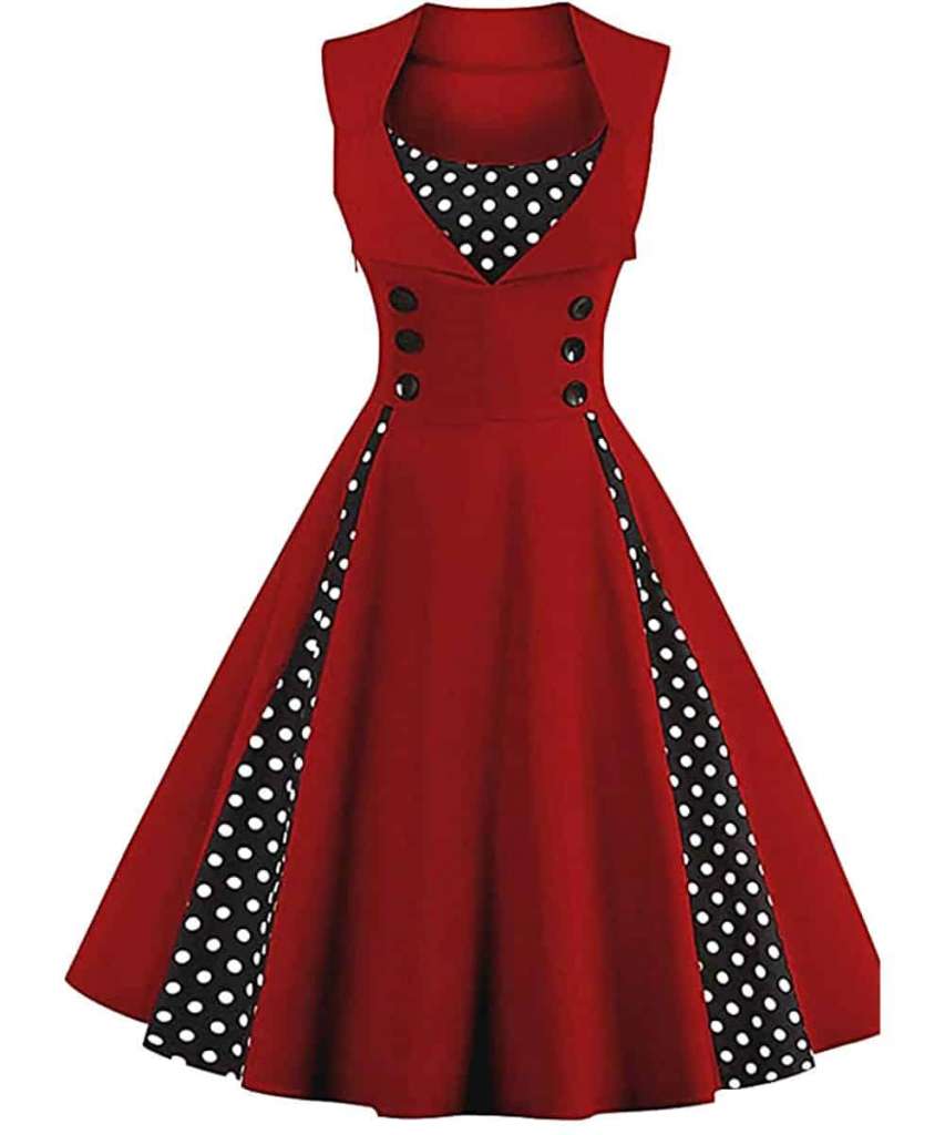 Vintage tea party dress pattern