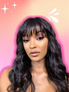 What clothes to wear purple eyeshadow