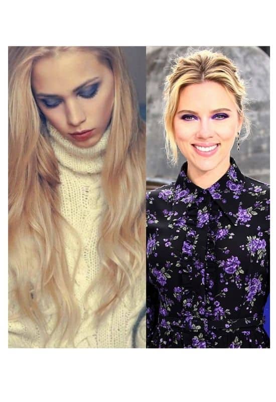 what clothes to wear to purple eyeshadow