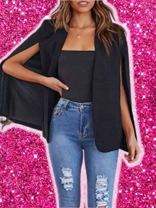 What jackets to wear over a sleeveless jumpsuit