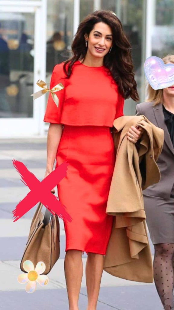 red dress first date outfit