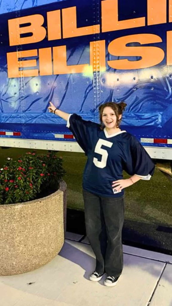 Billie Eilish hit me hard and soft outfit