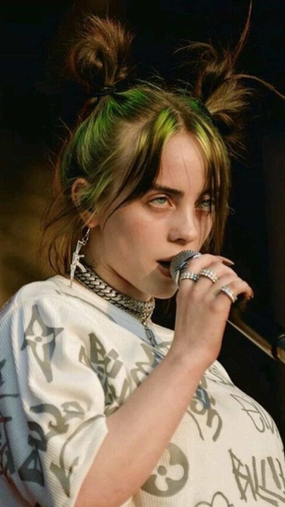 Billie Eilish hairstyle