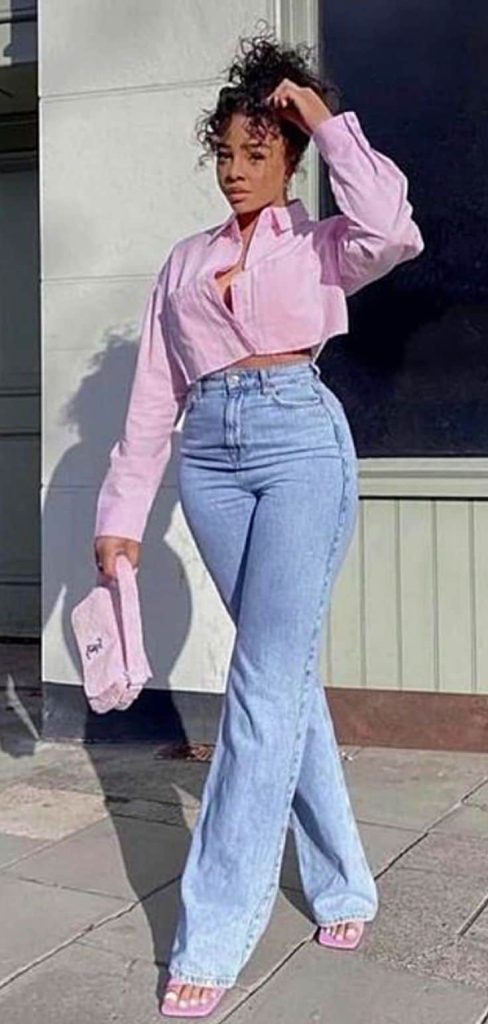 CASUAL park date black women outfit