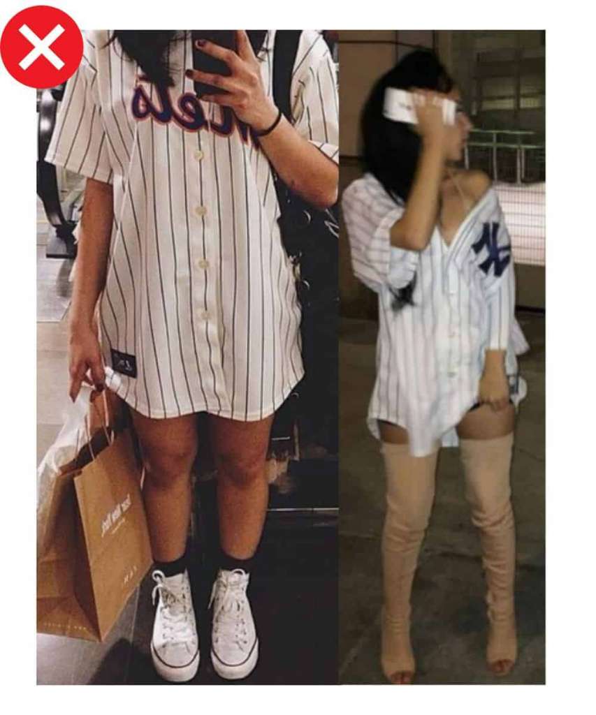 What NOT to wear to baseball game with coworkers