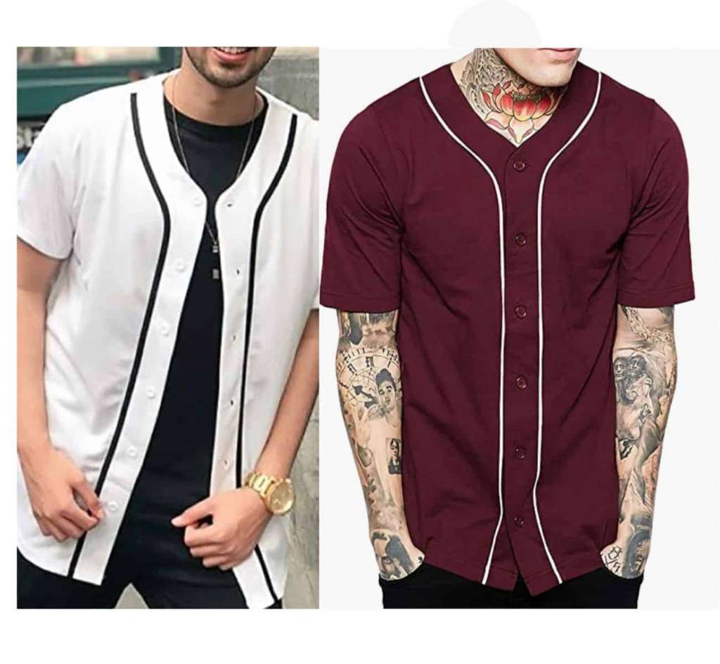 Baseball jersey for guys