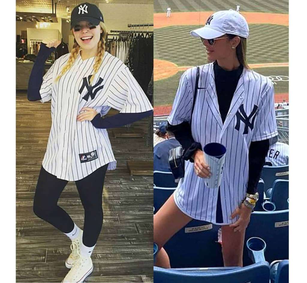 baseball jersey to baseball game