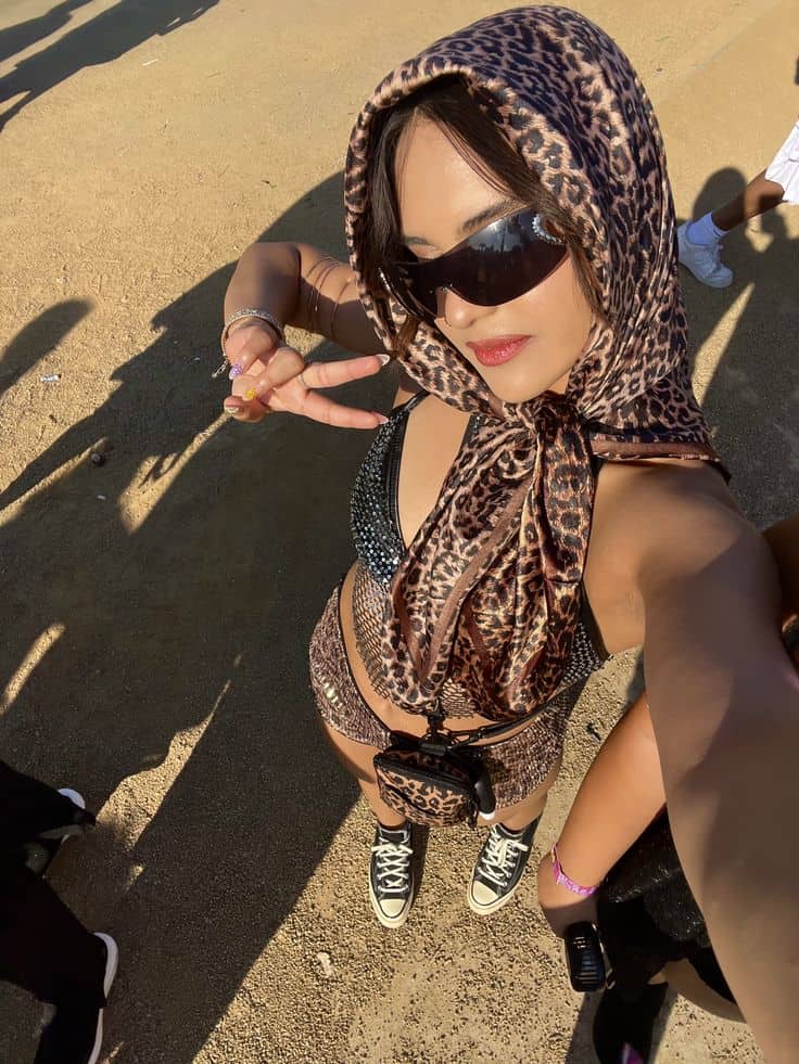 Fun Festival Outfits animal print