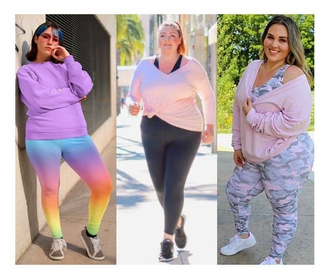 yoga outfit aesthetic plus size