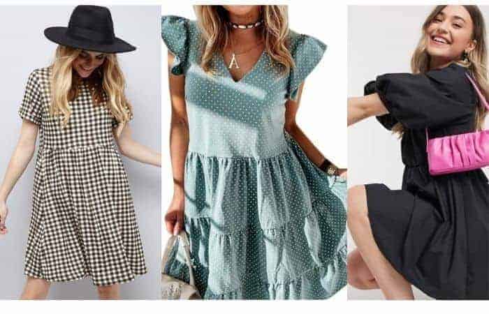 What to wear with a smock dress?