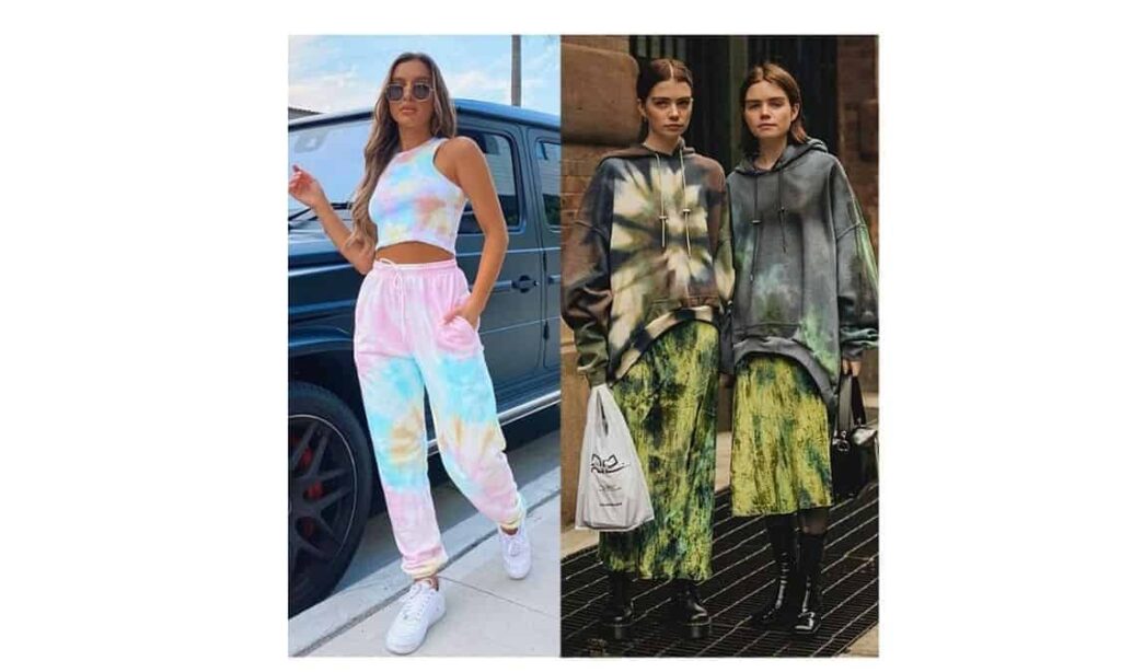 what to wear with tie-dye shirt