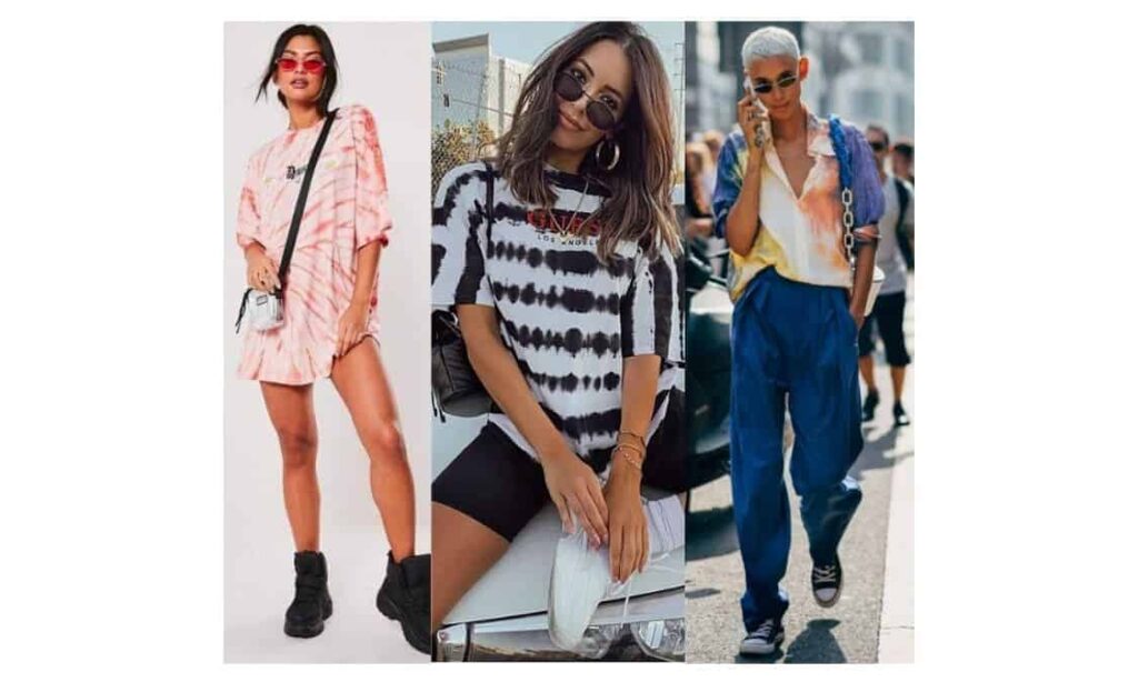 what to wear with tie-dye shirt