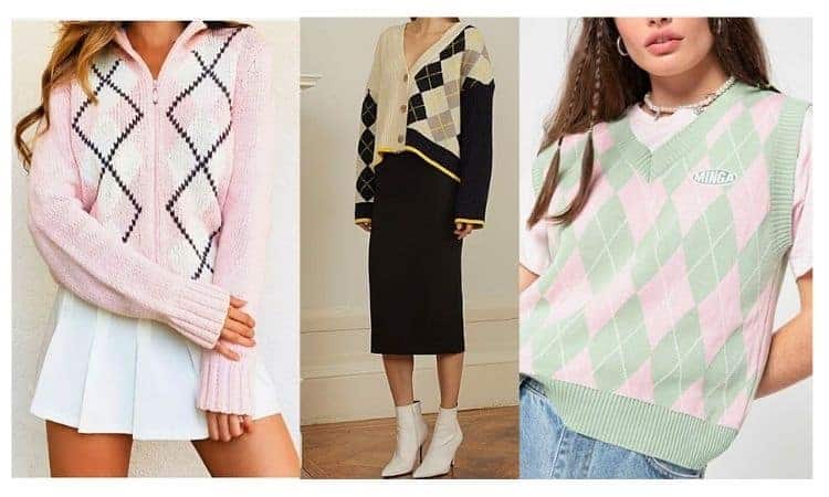 WHAT TO WEAR WITH AN ARGYLE SWEATER