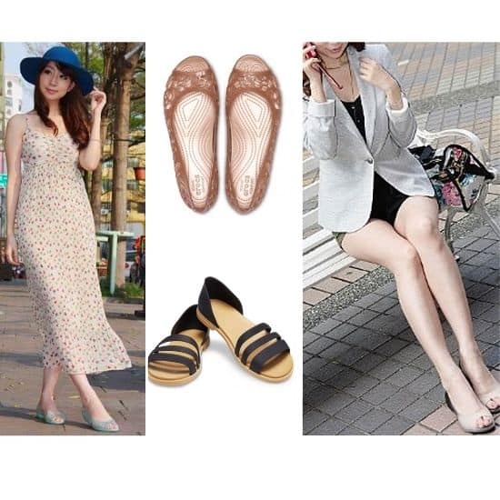 what to wear with crocs - lady outfit ideas