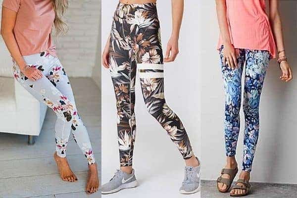 What to wear with floral leggings