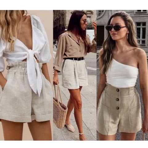 what to wear with linen pants ladies