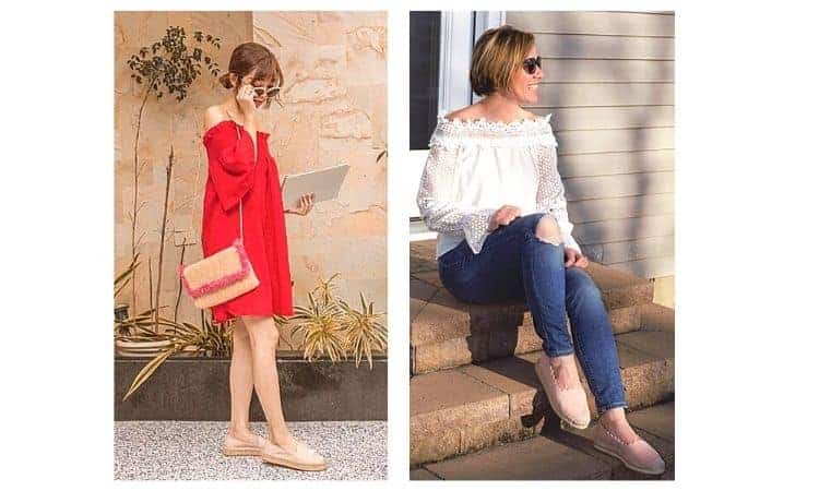 What to wear with pink espadrilles