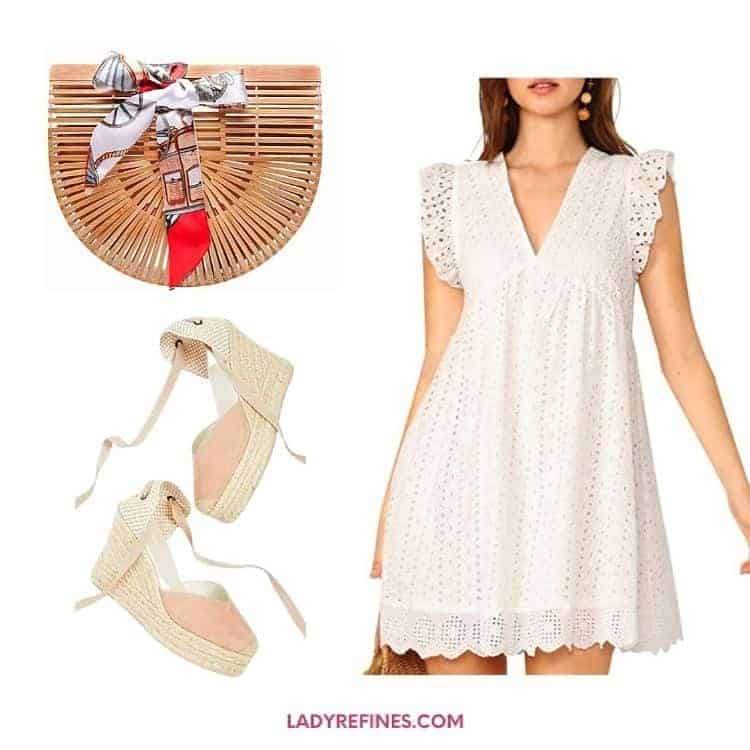 What to wear with pink espadrilles